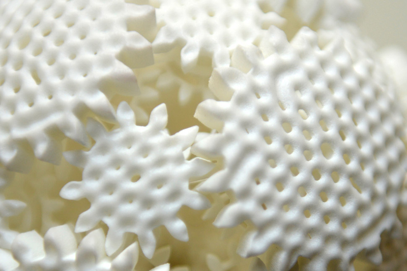 Illustration for article titled Mind-Boggling Spherical Gear Made from 3D-Printed Moving Parts